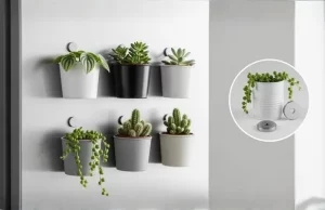 Como Criar Suportes Magnéticos para Plantas em Superfícies Metálicas
